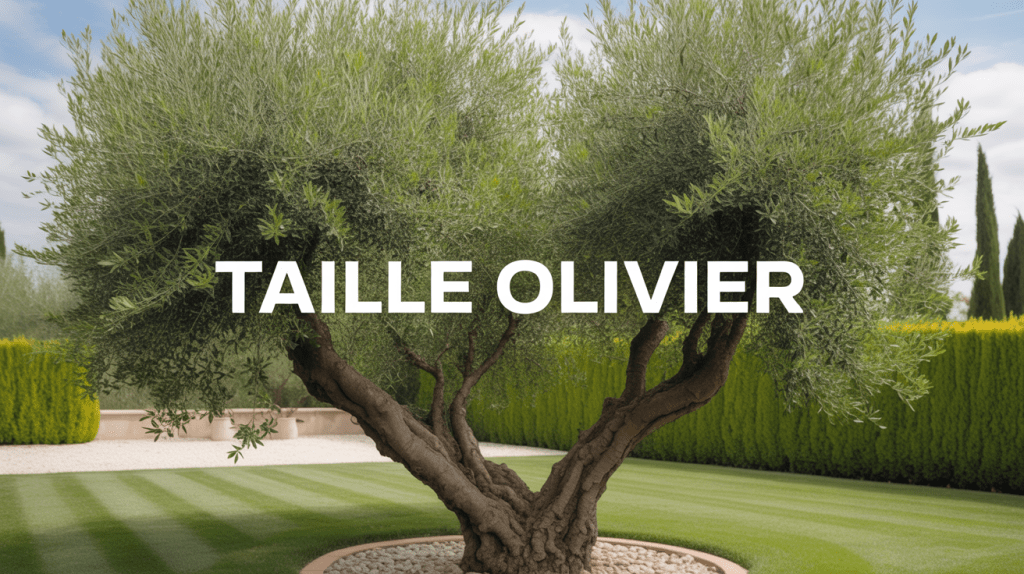 olivier mediterraneen mature taille sécateur