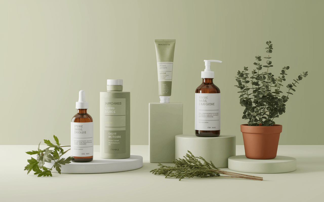 Produits cosmétiques naturels pour l'univers féminin