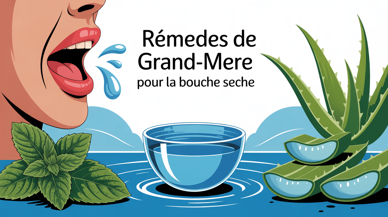Remèdes de Grand-Mère Contre la Bouche Sèche