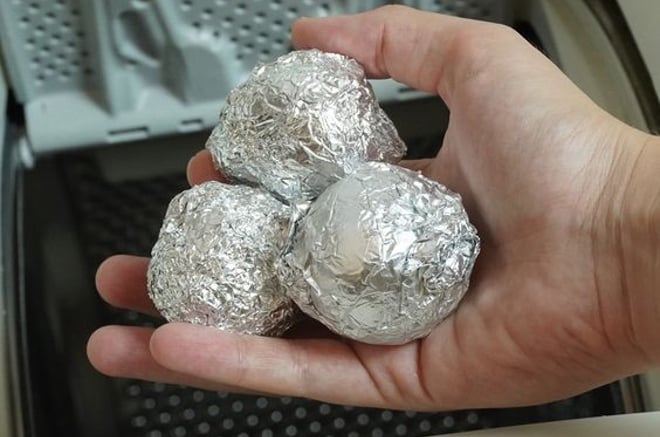 boule de papier aluminium