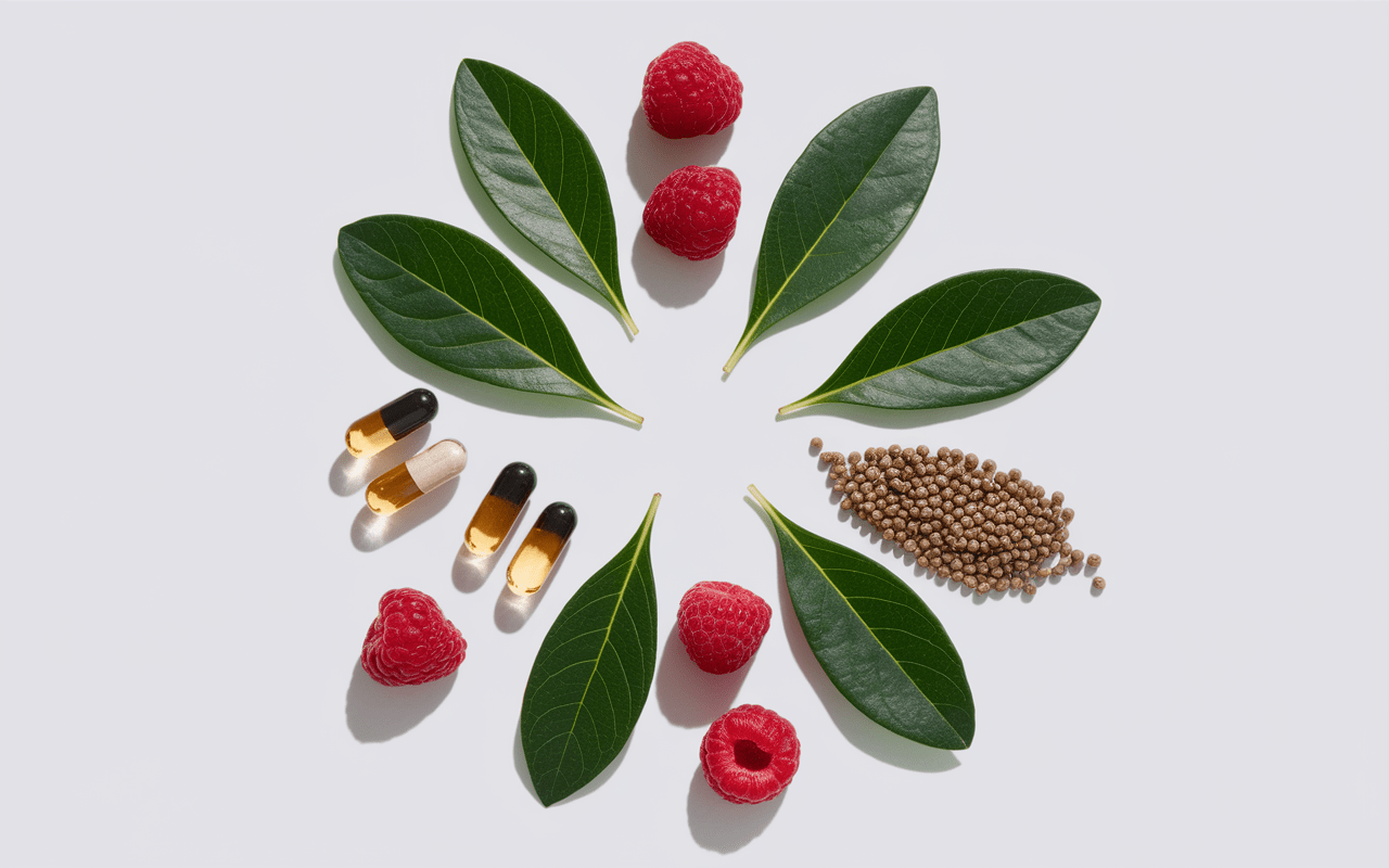 Ingrédients FitSmart thé vert et framboise