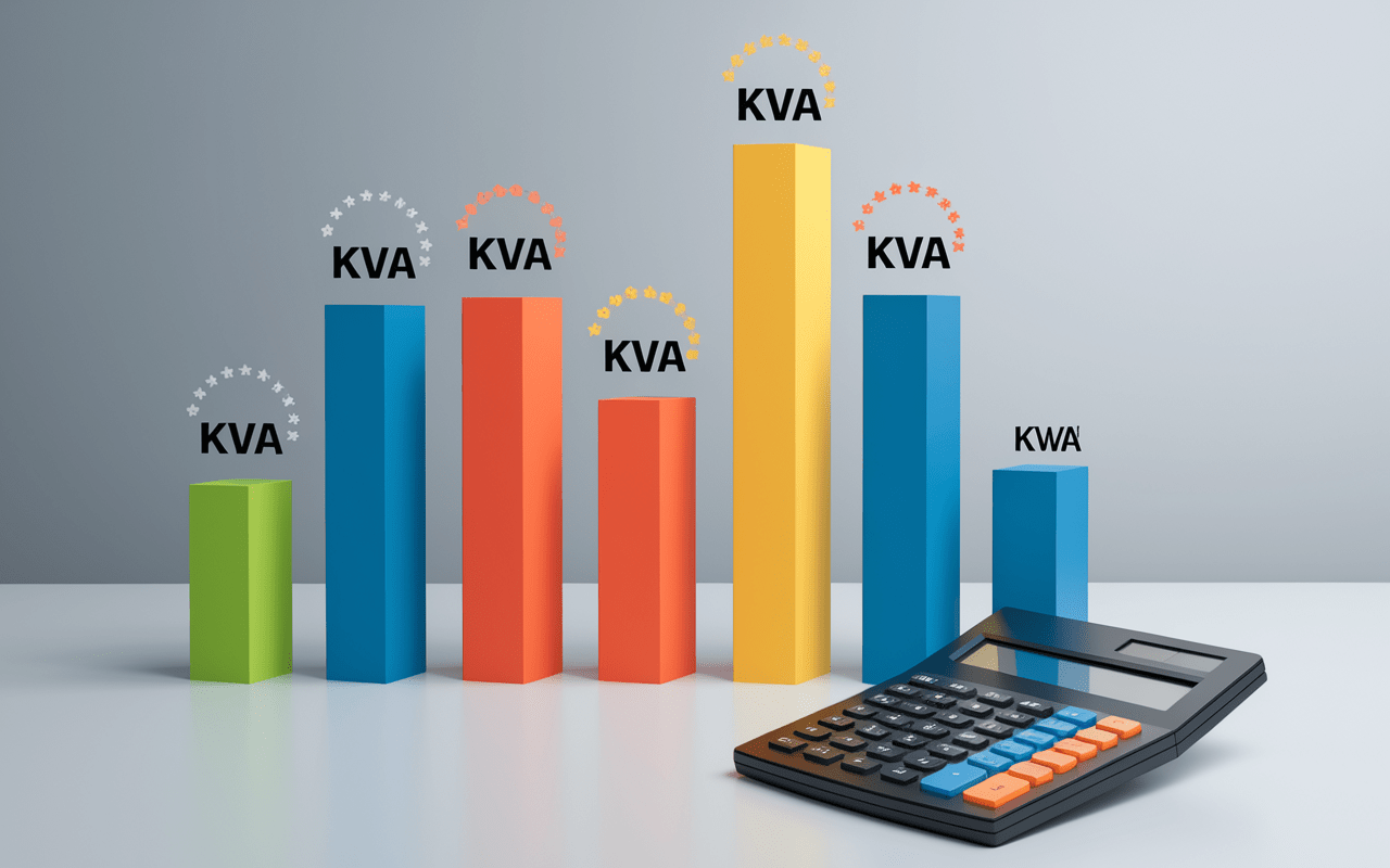 Graphique puissance électrique EDF