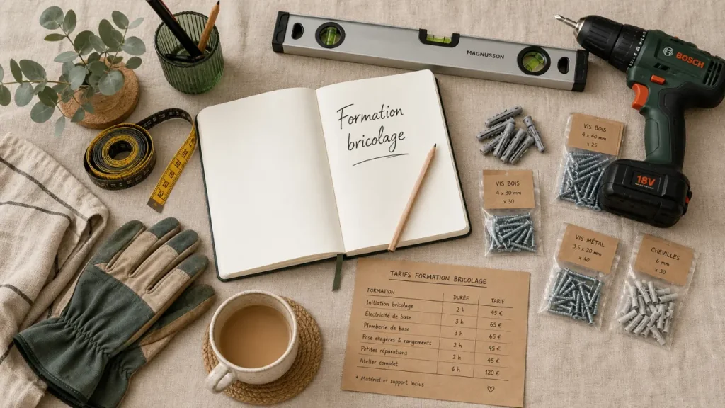 14,90 €, 49 € à 400 € : le vrai prix d’une formation bricolage avec modules et CPF