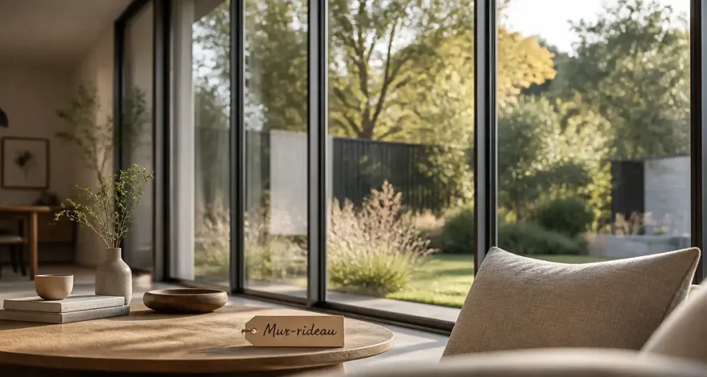 Mur-rideau pour maison : lumière, confort et conception sur mesure