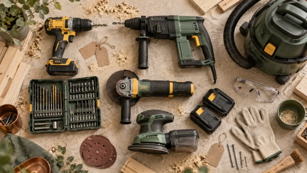Outillage portatif : composez un pack cohérent pour chaque chantier